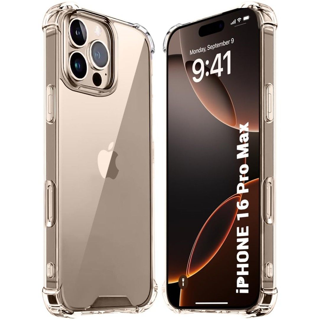 Iphone Transparent Case Premium Qulaity Transparent Four Corner Soft Silicone Back Cover Clear Case.