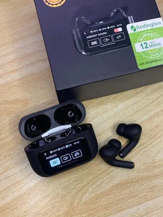 A9 Display Screen Airpods pro - TWS Earbuds ANC/ENC Premium Quality