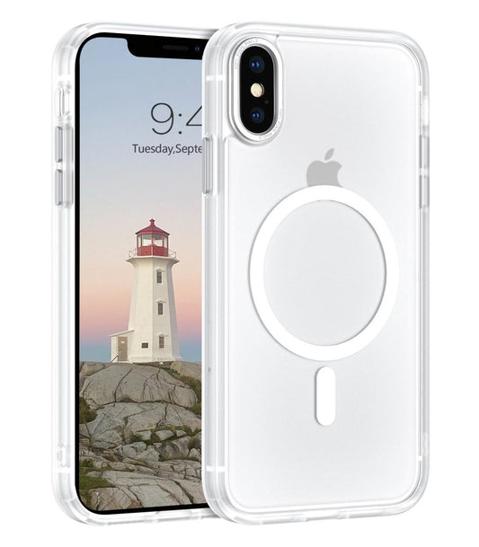 Premium Anti-Shock Magnetic Case  Durable Protective Back Cover with Soft Grip