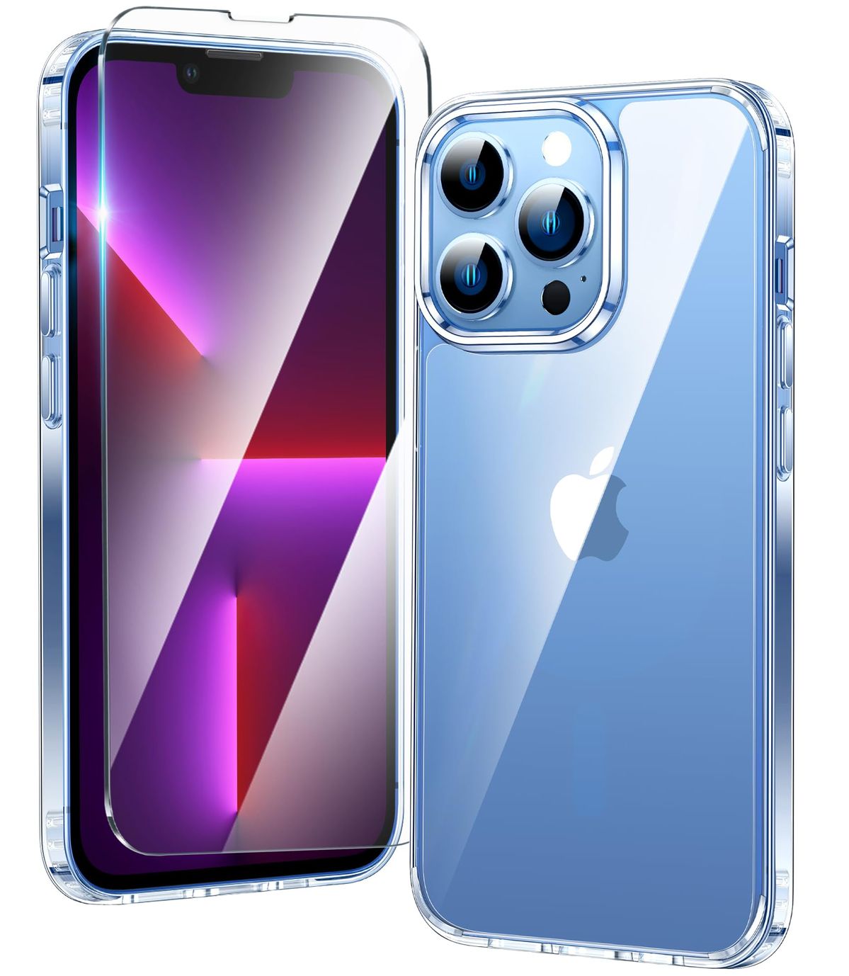 Iphone Transparent Case Premium Qulaity Transparent Four Corner Soft Silicone Back Cover Clear Case.