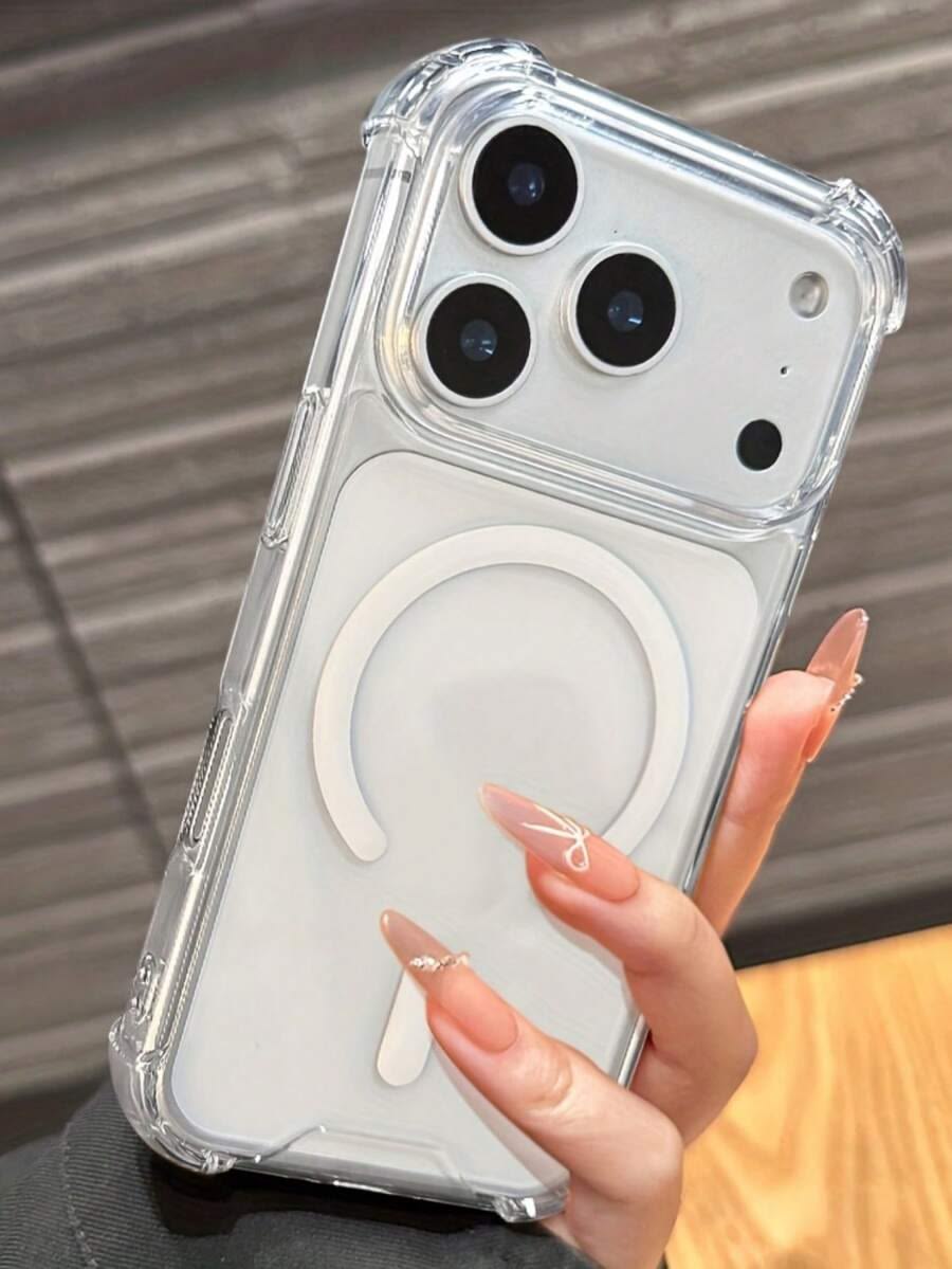 Premium Anti-Shock Magnetic Case  Durable Protective Back Cover with Soft Grip